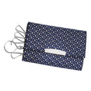 ひょうたん (007) (紺地×白漆)