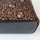 【トートバッグ】50手提げ アメリカンブルー (黒地×ピンク漆) | 甲州印伝 | 印傳屋