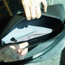 【フォーマルバッグ】D 変わり菊唐草 (黒地×黒漆) | 甲州印伝 | 印傳屋