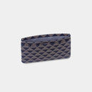 波うろこ (118) (紺地×白漆)