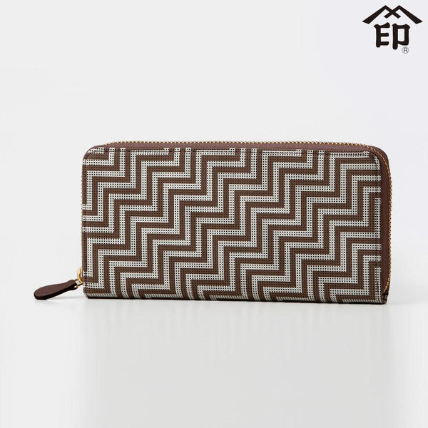 【長財布】シェブロン 7605 | 甲州印伝 | 印傳屋