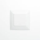 【皿5枚セット】判子 角皿 ゆきはな | 波佐見焼 | 西海陶器