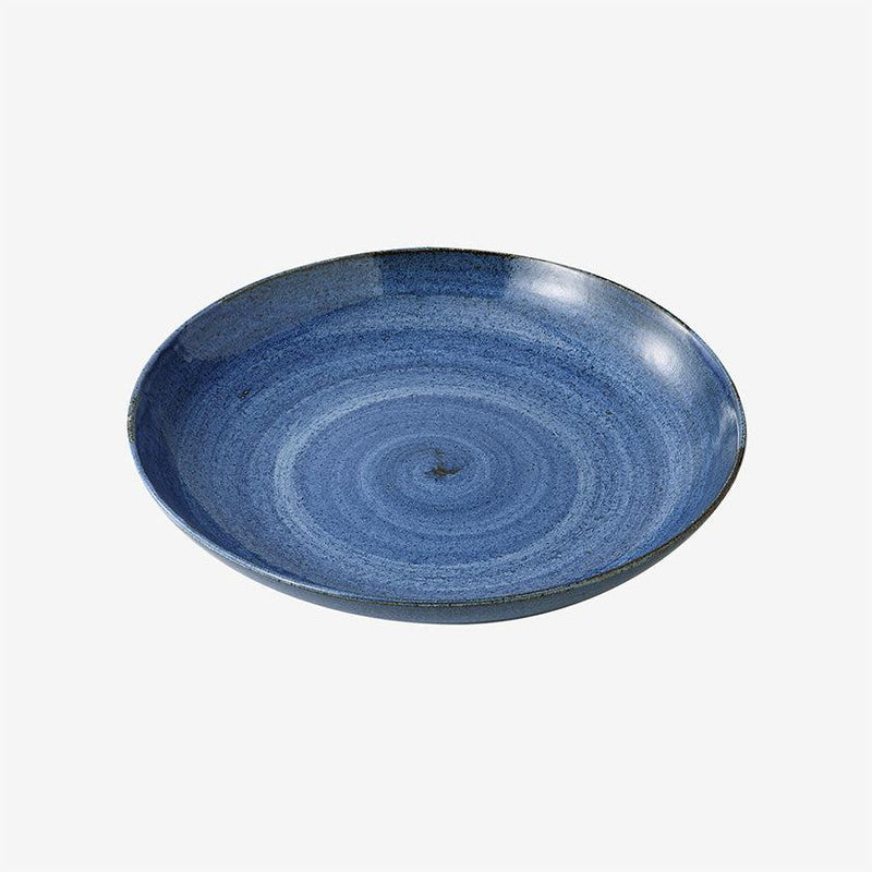 【皿】藍 軽量8号 (青) | 波佐見焼 | 西海陶器