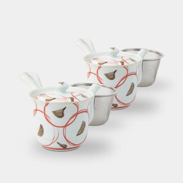 【急須2個セット】刷毛点紋 MS軽量反急須 | 波佐見焼 | 西海陶器