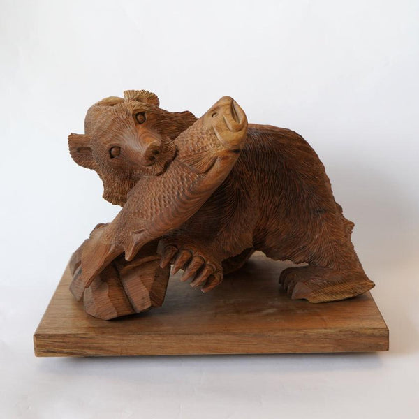 【置物】キムンカムイ | アイヌ工芸