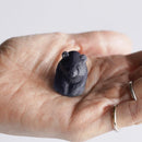 【置物】sinkop 座り熊 (黒) | アイヌ工芸