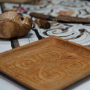 【トレイ】イタ 小 貝澤太一 | アイヌ工芸