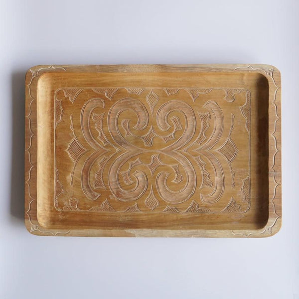 【トレイ】イタ 大 貝澤太一 | アイヌ工芸