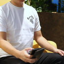 【Tシャツ】ハポネタイ 白 | アイヌ工芸