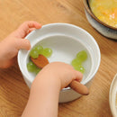 【お皿】愛媛県から 砥部焼の こぼしにくい器 | “0歳からの伝統ブランドaeru”