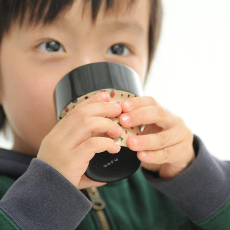 【コップ】青森県から 津軽塗りの こぼしにくいコップ | “0歳からの伝統ブランドaeru”
