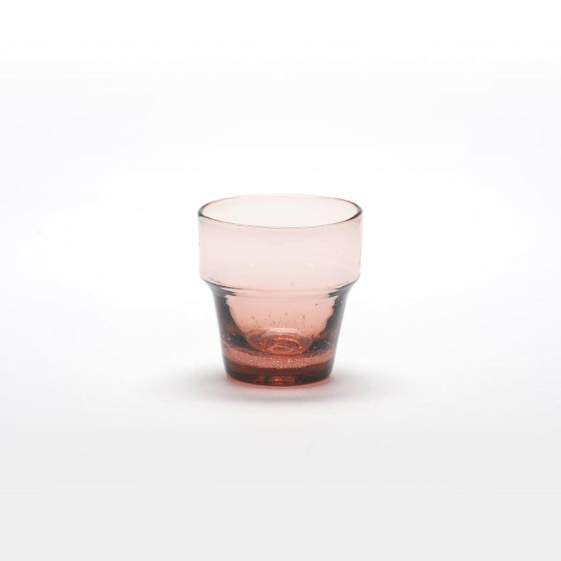 【コップ】沖縄県から琉球ガラスのこぼしにくいコップ (ゆくねー) | aeru