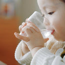 【コップ】沖縄県から 琉球ガラスの こぼしにくいコップ | “0歳からの伝統ブランドaeru”