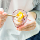 【コップ】沖縄県から 琉球ガラスの こぼしにくいコップ | “0歳からの伝統ブランドaeru”