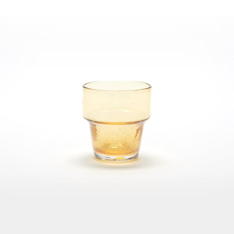 【コップ】沖縄県から琉球ガラスのこぼしにくいコップ (くちゃくがに) | aeru