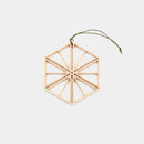 【オーナメント】福井県から組子細工のオーナメント 雪 | aeru