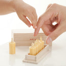 【キャンドル】滋賀県から 米ぬかの 誕生祝い和ろうそく | “0歳からの伝統ブランドaeru”