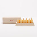 【キャンドル】滋賀県から 米ぬかの 誕生祝い和ろうそく | “0歳からの伝統ブランドaeru”