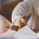 【はさみ】宮崎県から 桜の木の はさみ | “0歳からの伝統ブランドaeru”