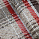 【ショルダーバッグ】撥水加工 西陣織シルク がま口 タータンチェック (ベージュ) | 西陣織 | Atelier Kyoto Nishijin