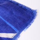 【マフラー】流線(紺青) S | 京友禅 | 禾口木丙