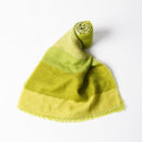 【マフラー】横段(抹茶濃淡) S | 京友禅 | 禾口木丙