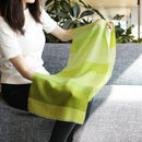 【マフラー】横段(抹茶濃淡) S | 京友禅 | 禾口木丙