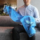 【ストール】コットン ペンギン (新水舞１) | 京友禅 | 禾口木丙