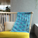 【ストール】リネン160X35 青海レンガ (藍) | 京友禅 | 禾口木丙