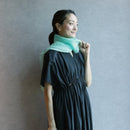 【ストール】リネン160X35 ミックスぼかし (ラムネ) | 京友禅 | 禾口木丙