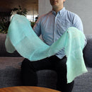 【ストール】リネン160X35 ミックスぼかし (ラムネ) | 京友禅 | 禾口木丙