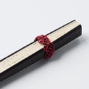 【扇子】満月 (白) 金箔 | 唐紙 | 景美風月