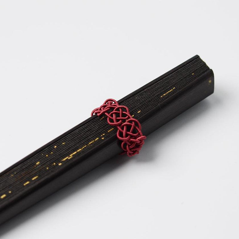 【扇子】三ヶ月 (黒) 金箔 | 唐紙 | 景美風月