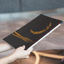 【貴宝録帳】ノート 三ヶ月 (黒) | 唐紙 | 景美風月