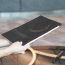 【貴宝録帳】ノート 三ヶ月 (黒) | 唐紙 | 景美風月