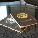 【貴宝録帳】ノート 満月 (黒) | 唐紙 | 景美風月