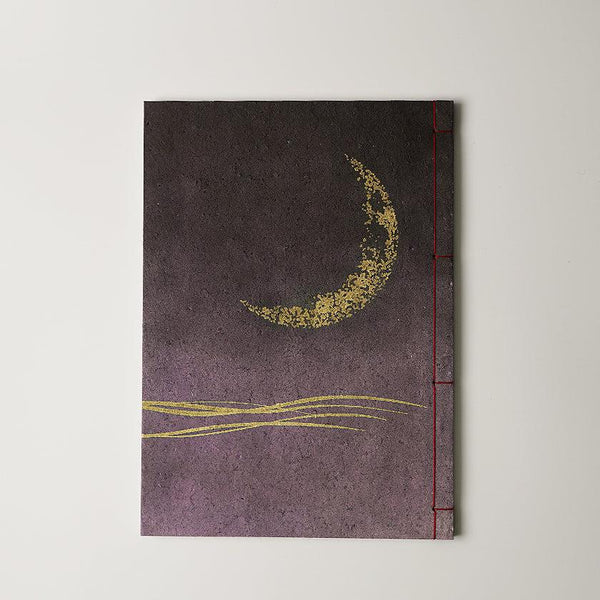 【貴宝録帳】ノート 三ヶ月 (紫) | 唐紙 | 景美風月