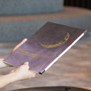 【貴宝録帳】ノート 三ヶ月 (紫) | 唐紙 | 景美風月