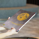 【貴宝録帳】ノート 満月 (紫) | 唐紙 | 景美風月