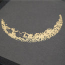 【屏風】三ヶ月 (黒) ブロンズ（小） | 唐紙 | 景美風月