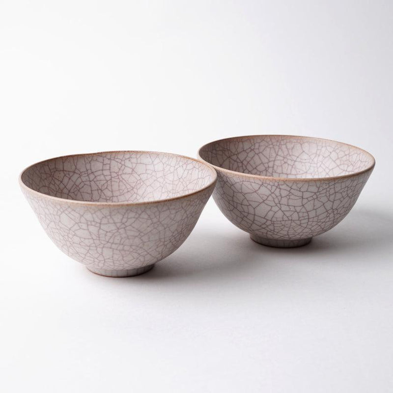 【茶碗2個セット】Hibiki (M) 赤 | 京焼・清水焼 | fuuu