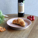 【皿2枚セット】Hibiki リムプレート 丸 (M) 赤 | 京焼・清水焼 | fuuu