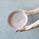 【皿2枚セット】Hibiki リムプレート 丸 (M) 赤 | 京焼・清水焼 | fuuu