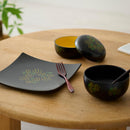 【お皿】MIMOSA プレート (角皿) | 漆器 | isuke