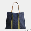 【トートバッグ】ougi denim WH | 布アート | KOSHO