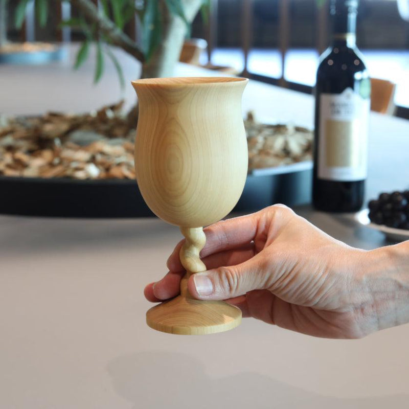 【グラス】ワイングラス | 木工 | 木の幸