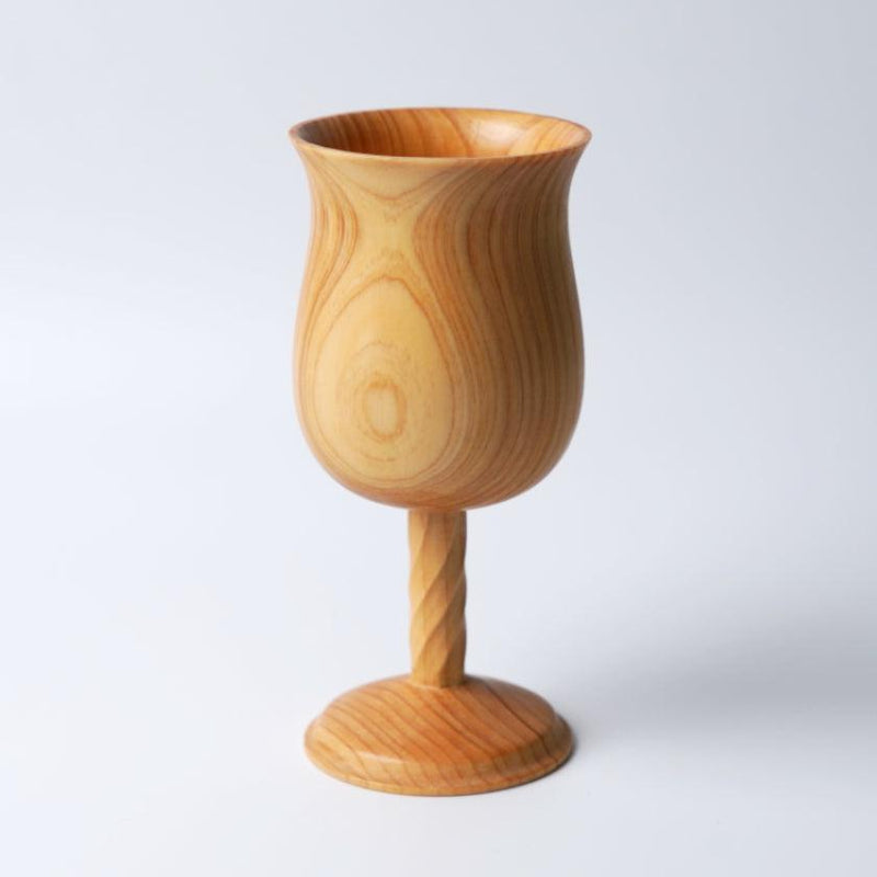 【グラス】ワイングラス アウトドア用 | 木工 | 木の幸