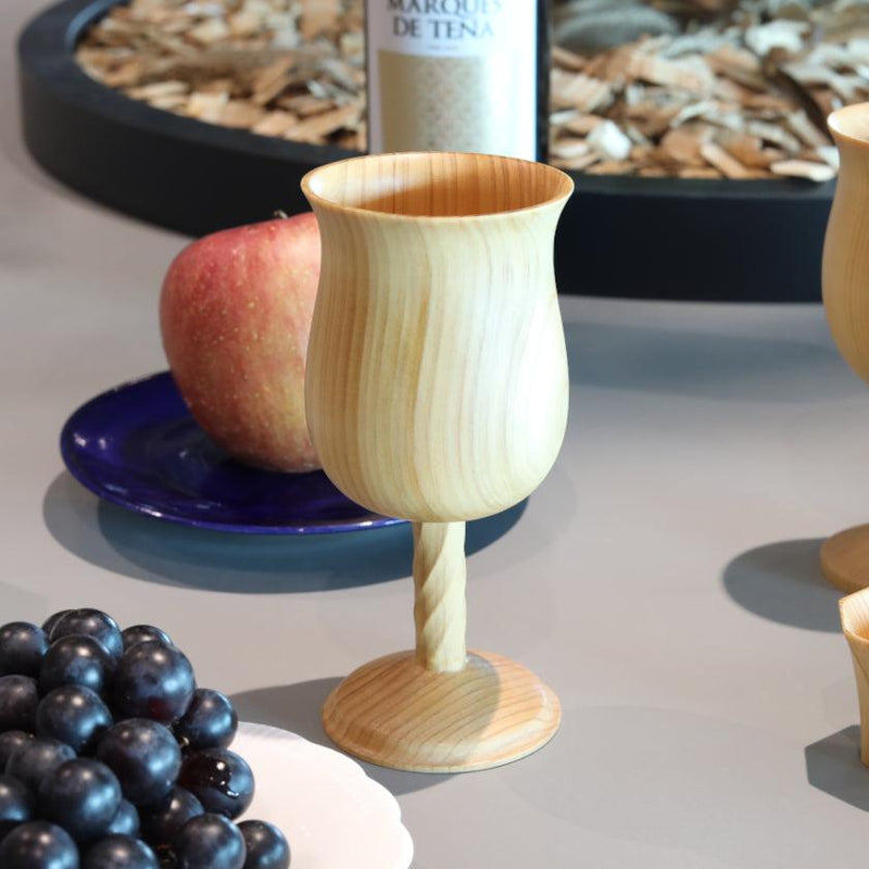 【グラス】ワイングラス アウトドア用 | 木工 | 木の幸