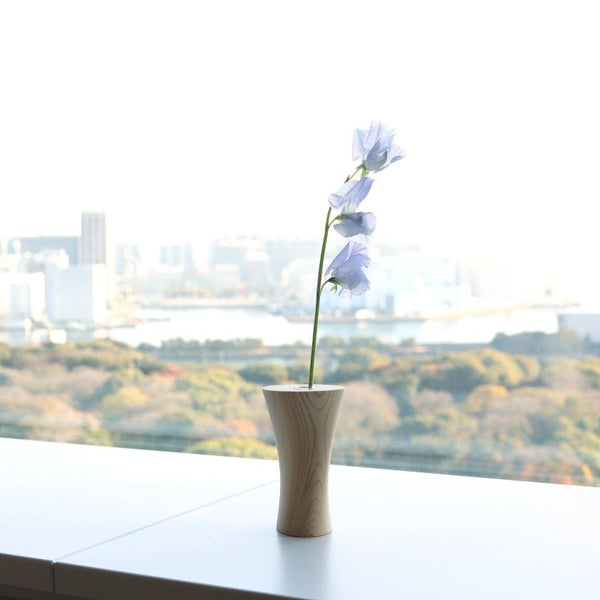 【花瓶】一輪挿し (エリプス) | 木工 | 木の幸