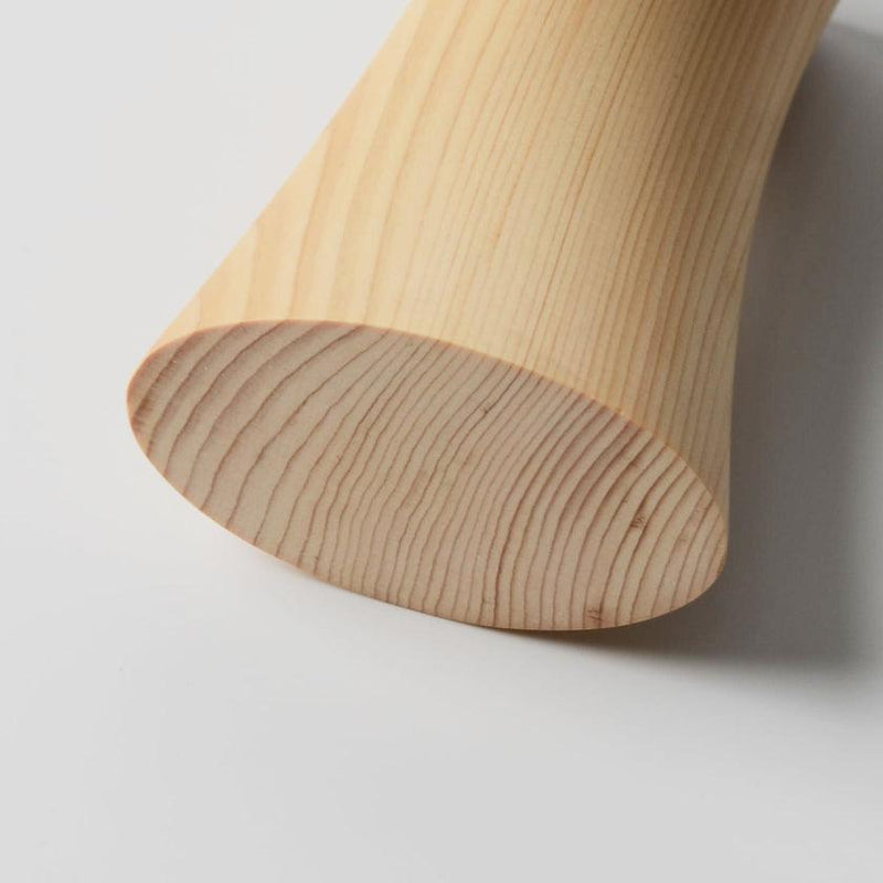 【花瓶】⼀輪挿し (楕円) | 木工 | 木の幸